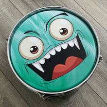 Laden Sie das Bild in den Galerie-Viewer, KINDER-TROMMEL &quot;MONSTERCHEN&quot; - 10 Zoll