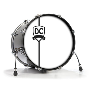 BASSDRUMFELL - MIT WAPPEN (Custom)