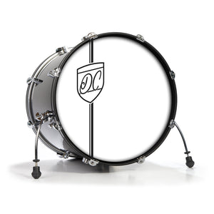 BASSDRUMFELL - MIT WAPPEN (Custom)