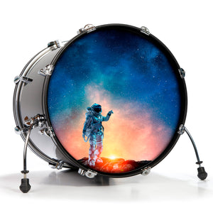 Einzelstück: SPACE SIGHTSEEING (Glitzer-Effekt) - Evans EQ3, 20 Zoll