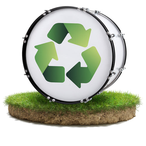 GREEN CANDY - MARCHING BASSDRUM