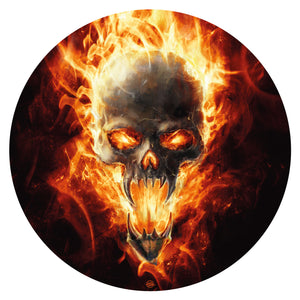 SKULL ON FIRE