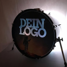Laden Sie das Bild in den Galerie-Viewer, SCHLAGZEUGFELL MIT BELEUCHTUNGSEFFEKT: GHOST LIGHT (Custom)