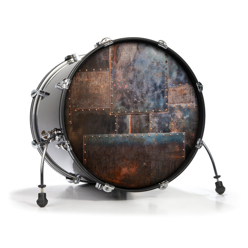 METALLPLATTE (rusty look)