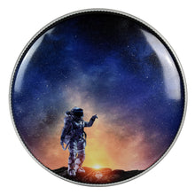 Laden Sie das Bild in den Galerie-Viewer, Einzelstück: SPACE SIGHTSEEING (Glitzer-Effekt) - Evans EQ3, 20 Zoll