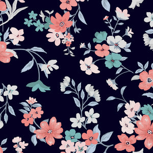 DRUMWRAP - FLOWER (BLACK BACK)