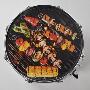 Einzelstück: "Pommerenke" Snare mit Design, 13x5"